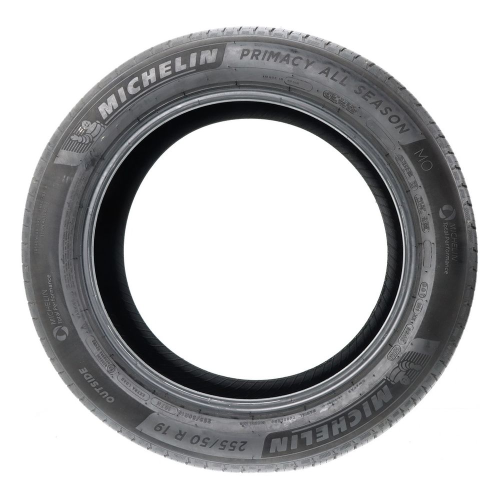 Set of (2) Used 255/50R19 Michelin Primacy All Season MO 107H - 7.5-8/32 - Image 6