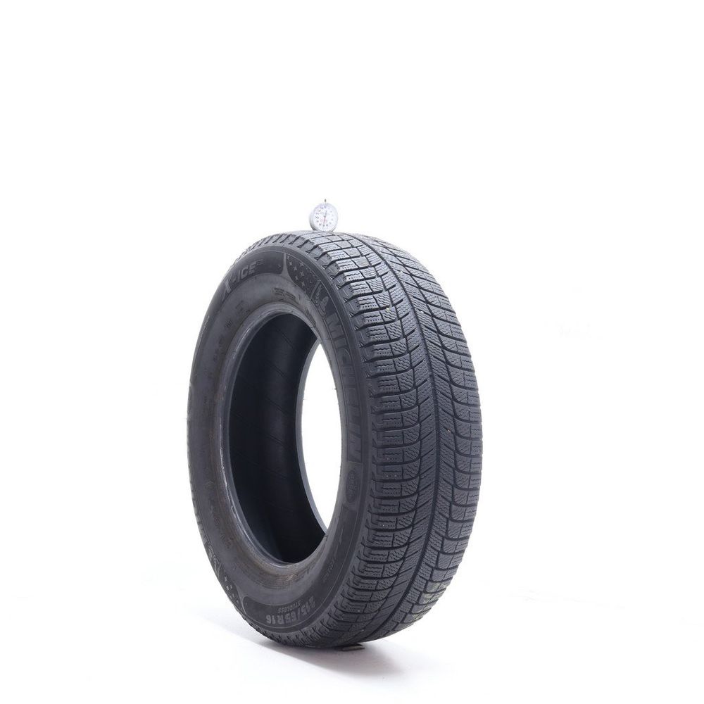 Set of (2) Used 215/65R16 Michelin X-Ice Xi3 102T - 7-7.5/32 - Image 1