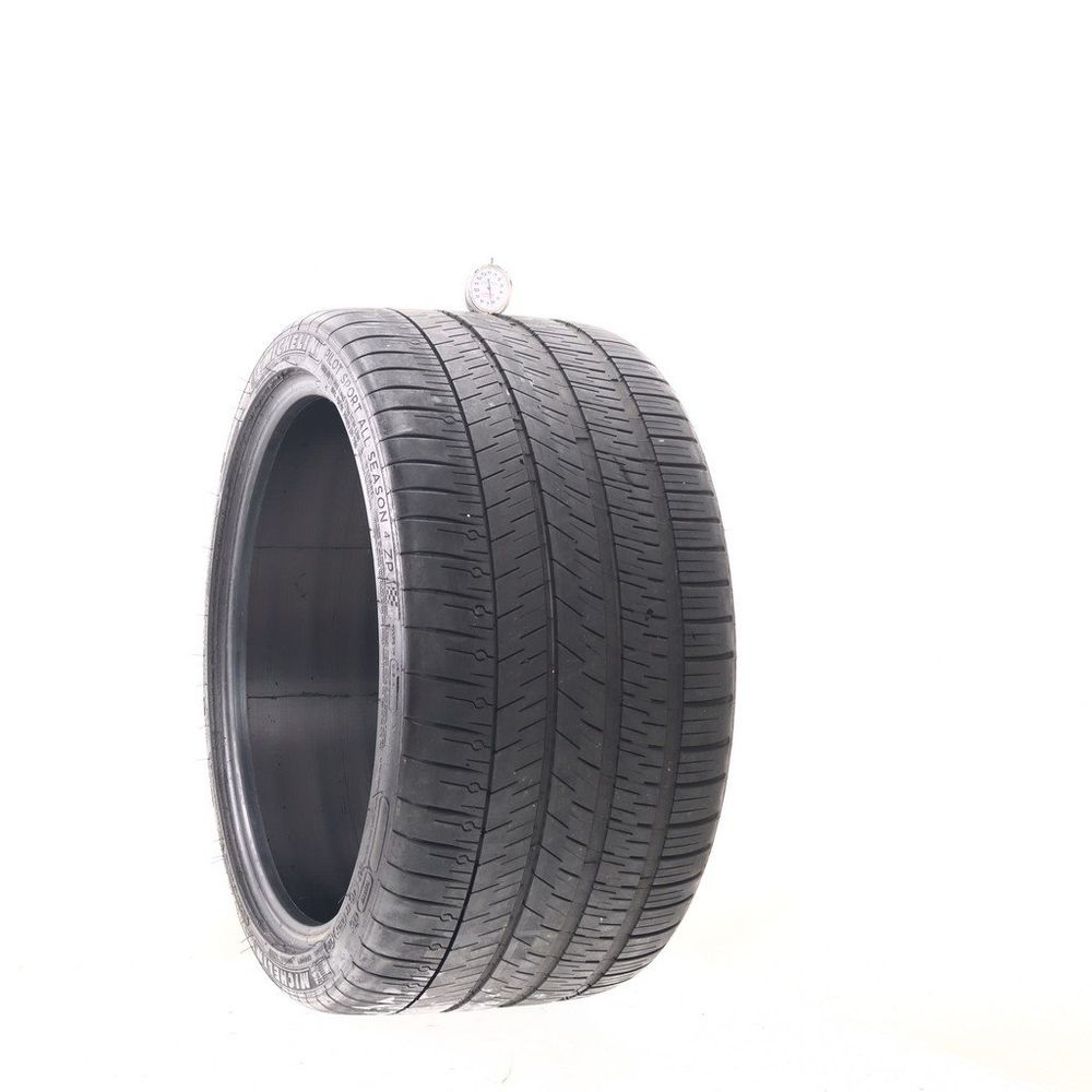 Set of (2) Used 305/30ZR20 Michelin Pilot Sport All Season 4 ZP 99Y - 6.5-8/32 - Image 1