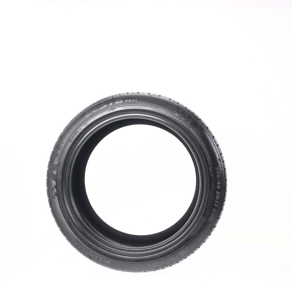 Set of (2) New 245/40ZR17 Kumho Ecsta PS31 91W - Image 3