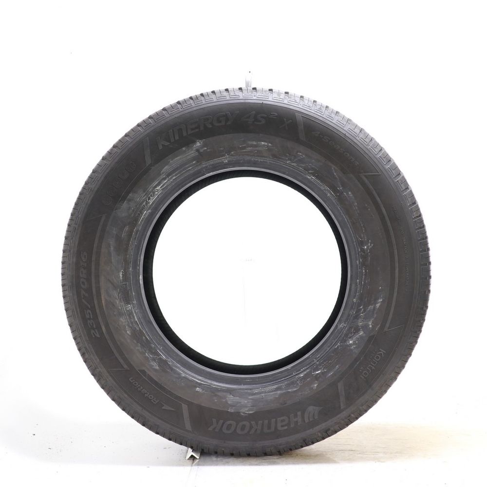 Set of (2) Used 235/70R16 Hankook Kinergy 4S2 X 106H - 8/32 - Image 3