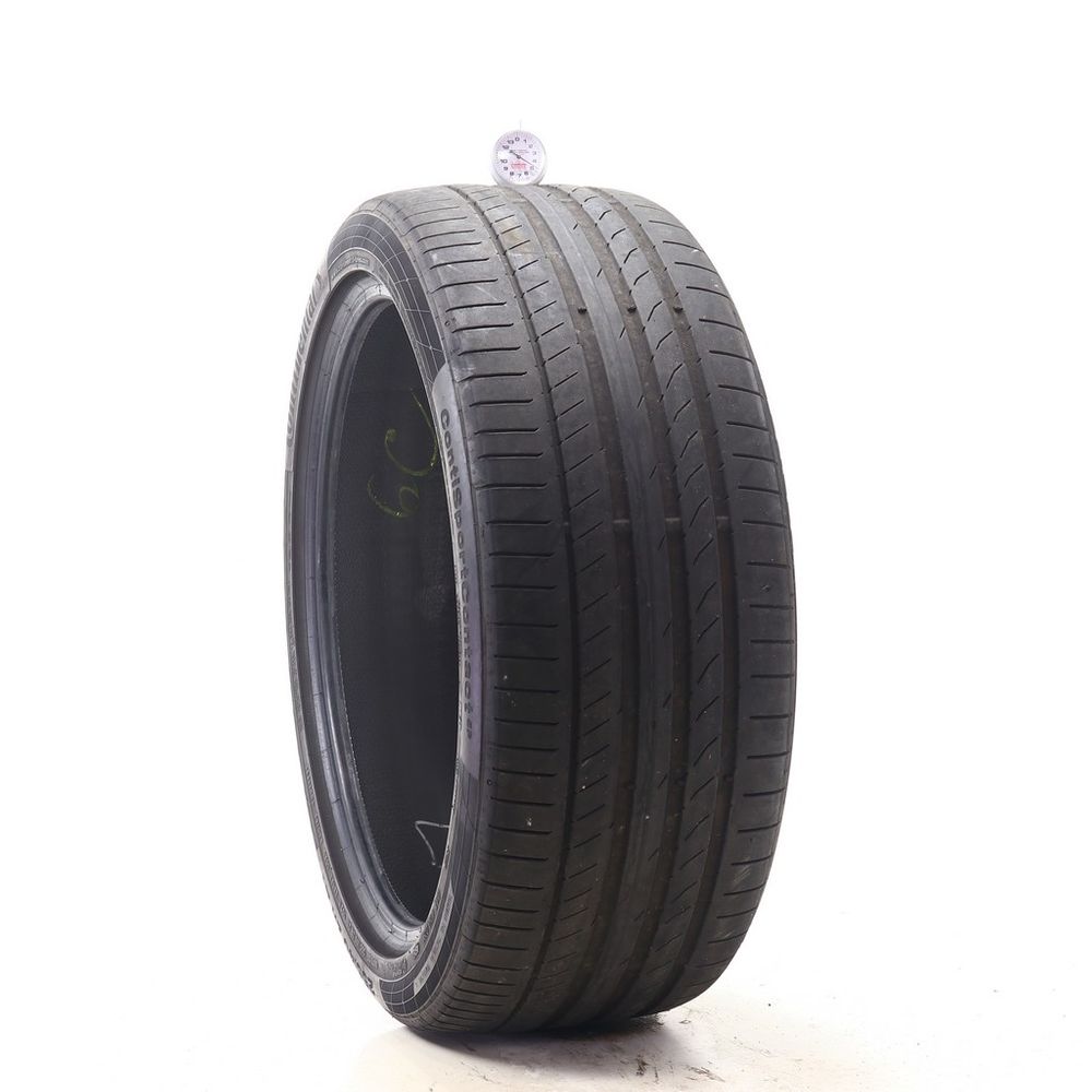 Used 255/40ZR21 Continental ContiSportContact 5P MO 102Y - 4.5/32 - Image 1