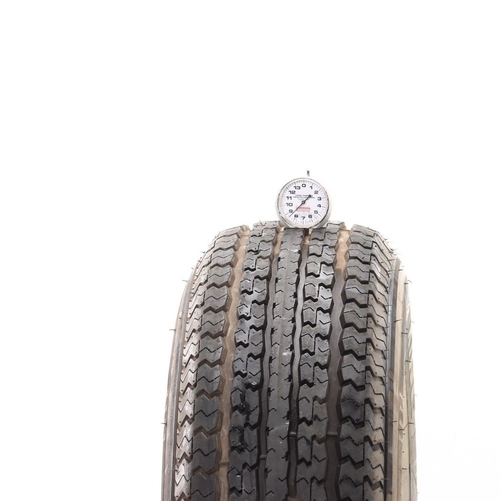 Set of (2) Used ST 215/75R14 Power King Towmax STR II 102/98L C - 7.5-8.5/32 - Image 5
