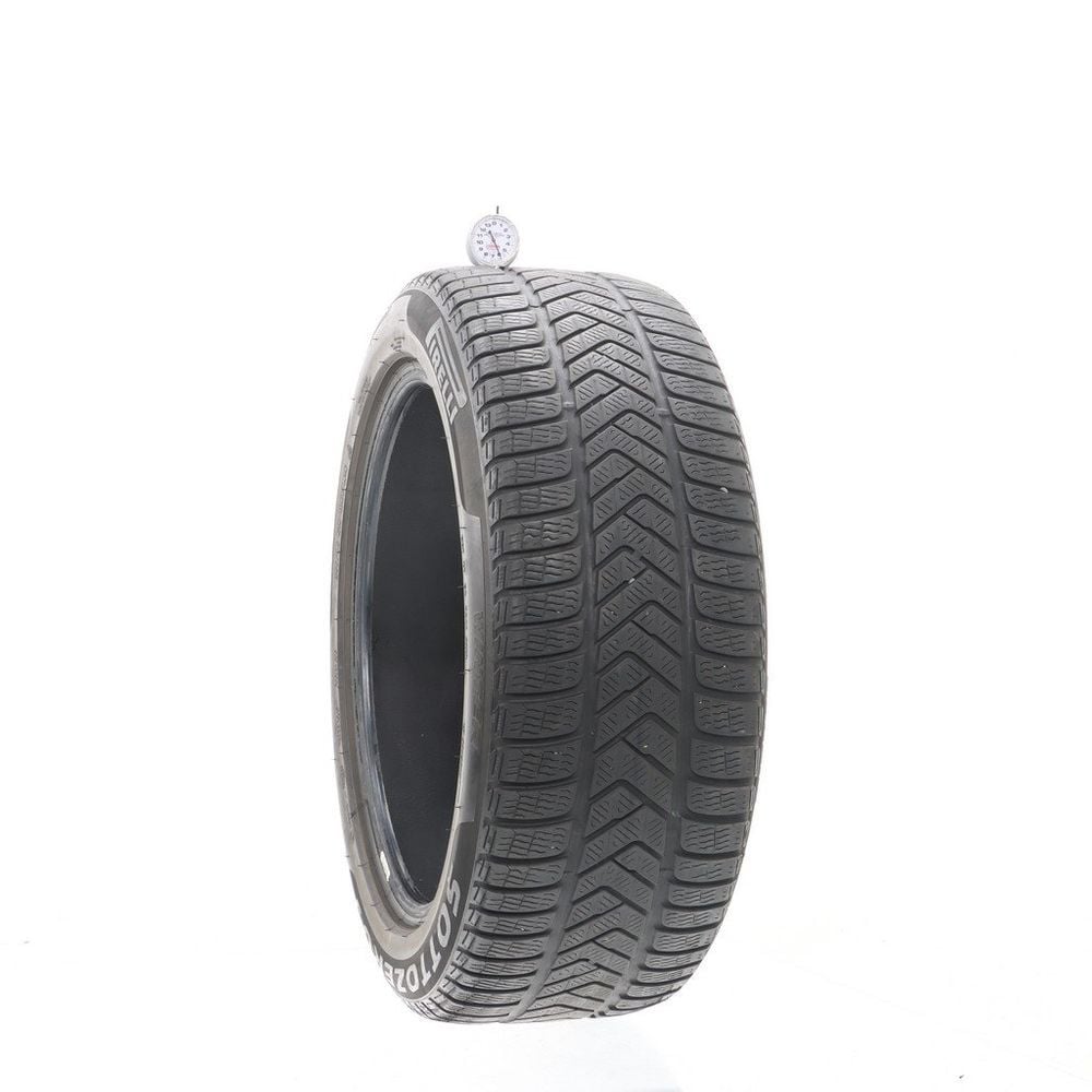 Set of (2) Used 255/45R19 Pirelli Winter Sottozero 3 MO 104V - 6-7/32 - Image 1