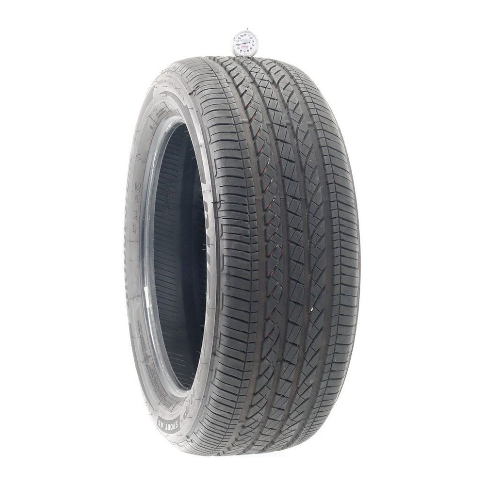 Set of (2) Used 245/50R19 Bridgestone Dueler H/P Sport AS 105H - 10/32 - Image 1