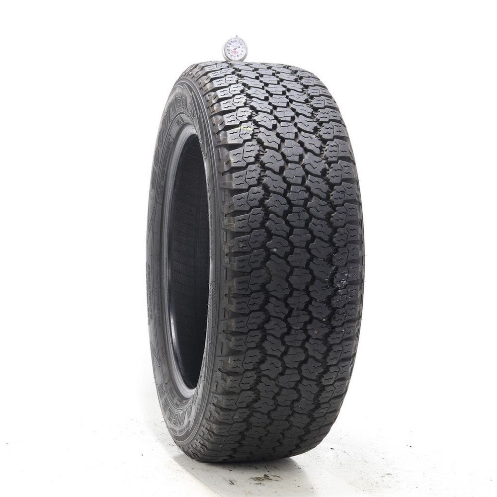 Set of (2) Used 255/60R20 Goodyear Wrangler All-Terrain Adventure LR 113H - 9.5-10.5/32 - Image 1