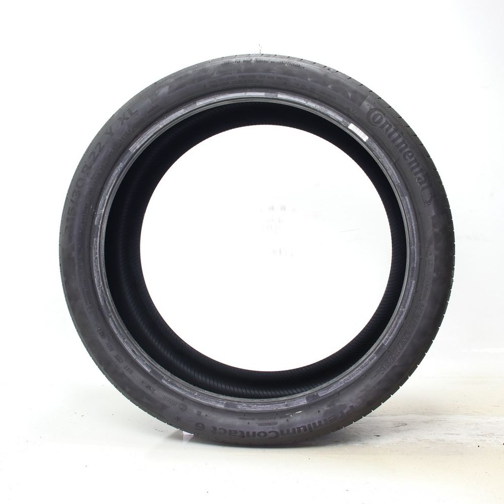 Used 315/30R22 Continental PremiumContact 6 107Y - 7.5/32 - Image 3