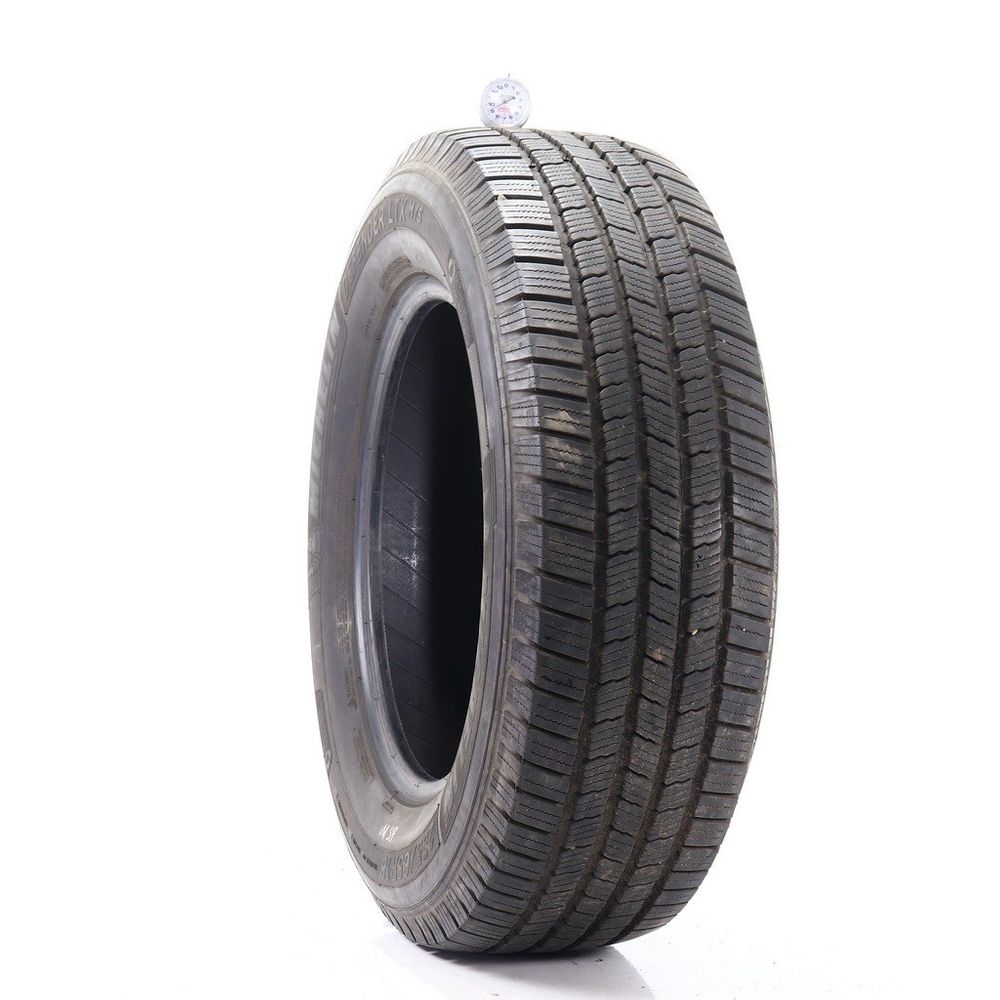 Set of (2) Used 255/65R18 Michelin Defender LTX M/S 111T - 9-10/32 - Image 1