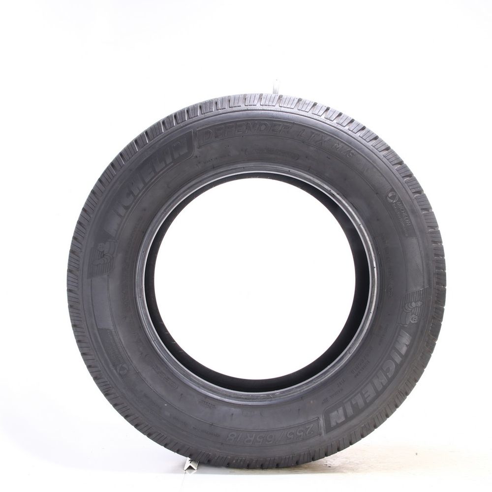 Set of (2) Used 255/65R18 Michelin Defender LTX M/S 111T - 9-10/32 - Image 6