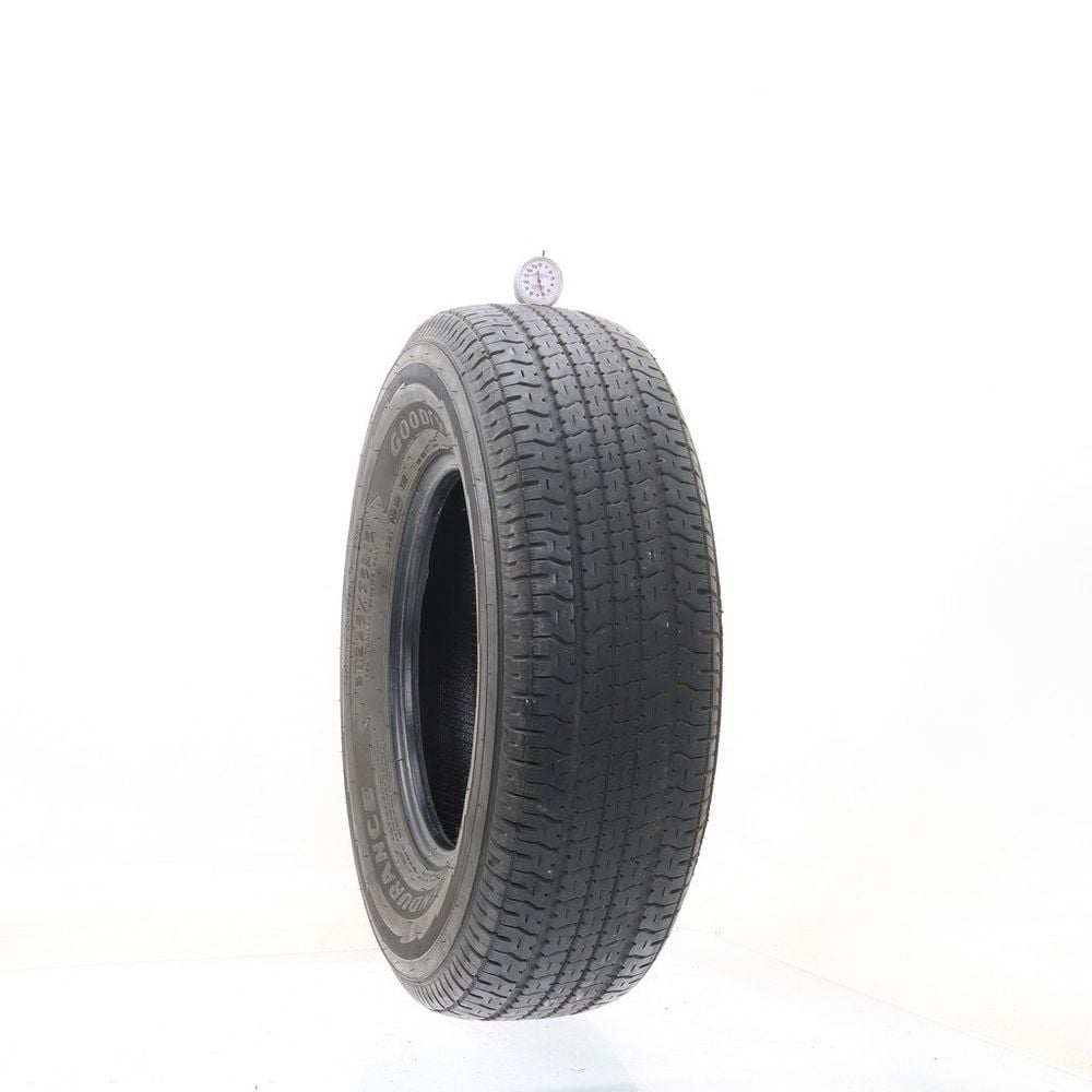 Set of (4) Used ST 225/75R15 Goodyear Endurance 117/112N E - 6-7.5/32 - Image 1