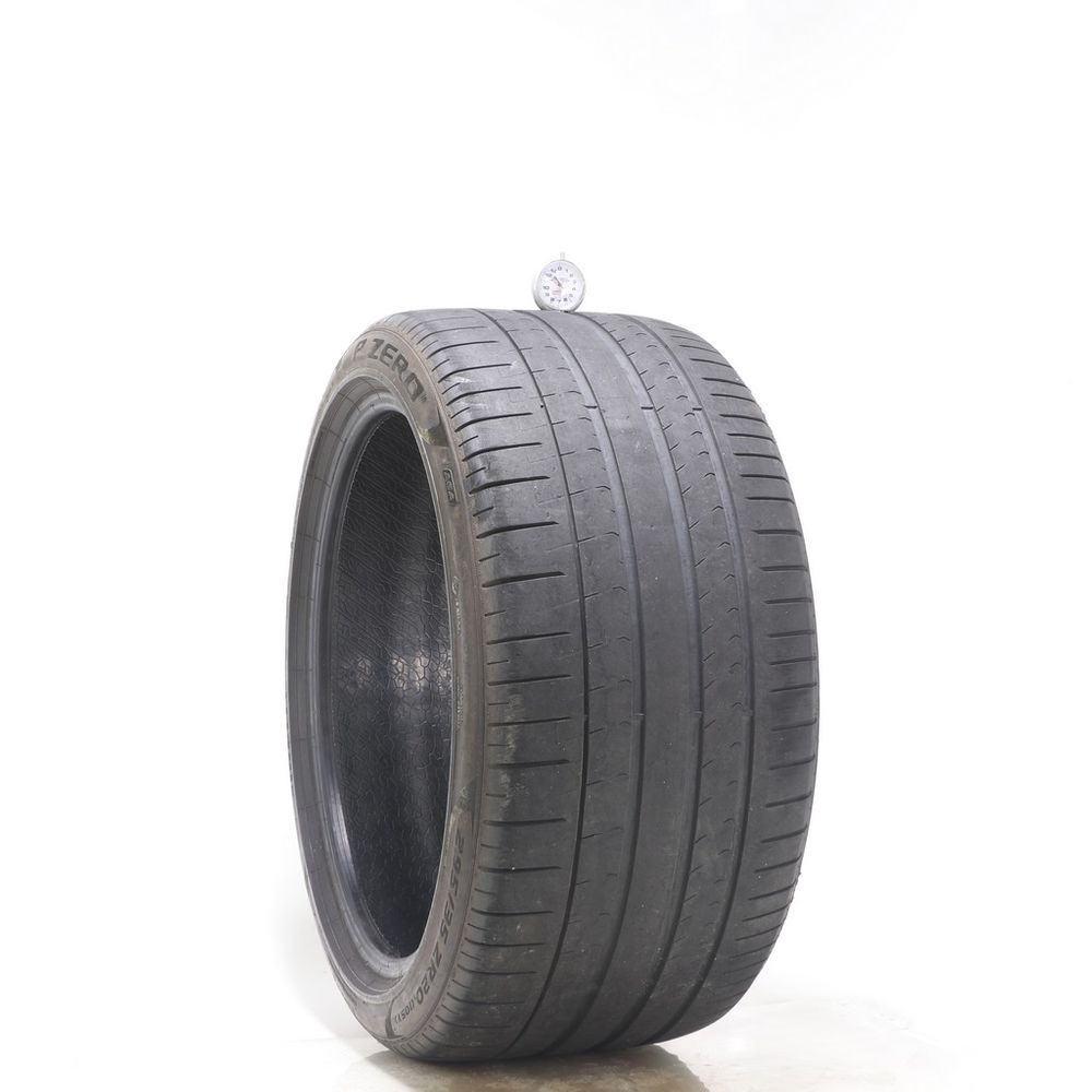 Set of (4) Used 295/35ZR20 Pirelli P Zero PZ4 A6A 105Y - 5.5-6/32 - Image 1