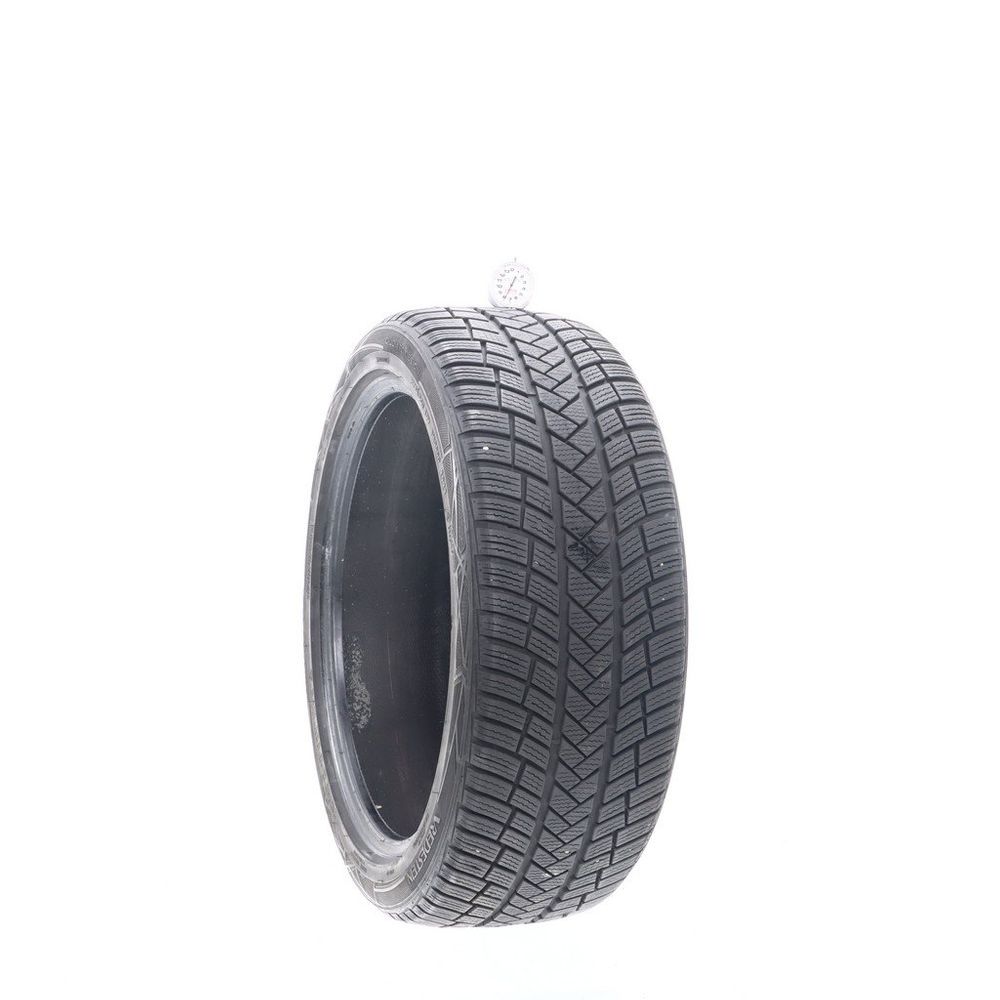 Set of (2) Used 215/45R18 Vredestein Wintrac Pro 93V - 8-9/32 - Image 1