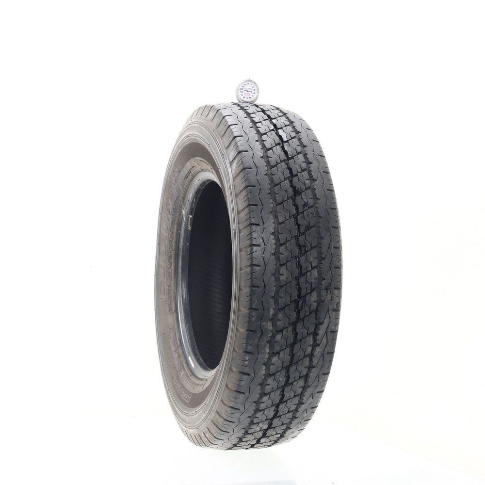 Set of (2) Used LT 225/75R16 Bridgestone Duravis R500 HD 115/112R E - 11/32 - Image 1