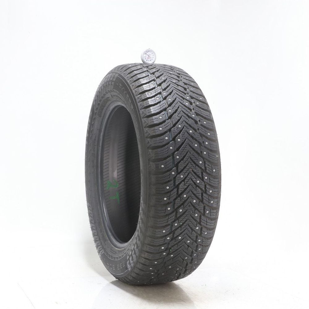 Set of (2) Used 235/60R18 Nokian Hakkapeliitta 10 SUV Studded 107T - 11.5/32 - Image 1