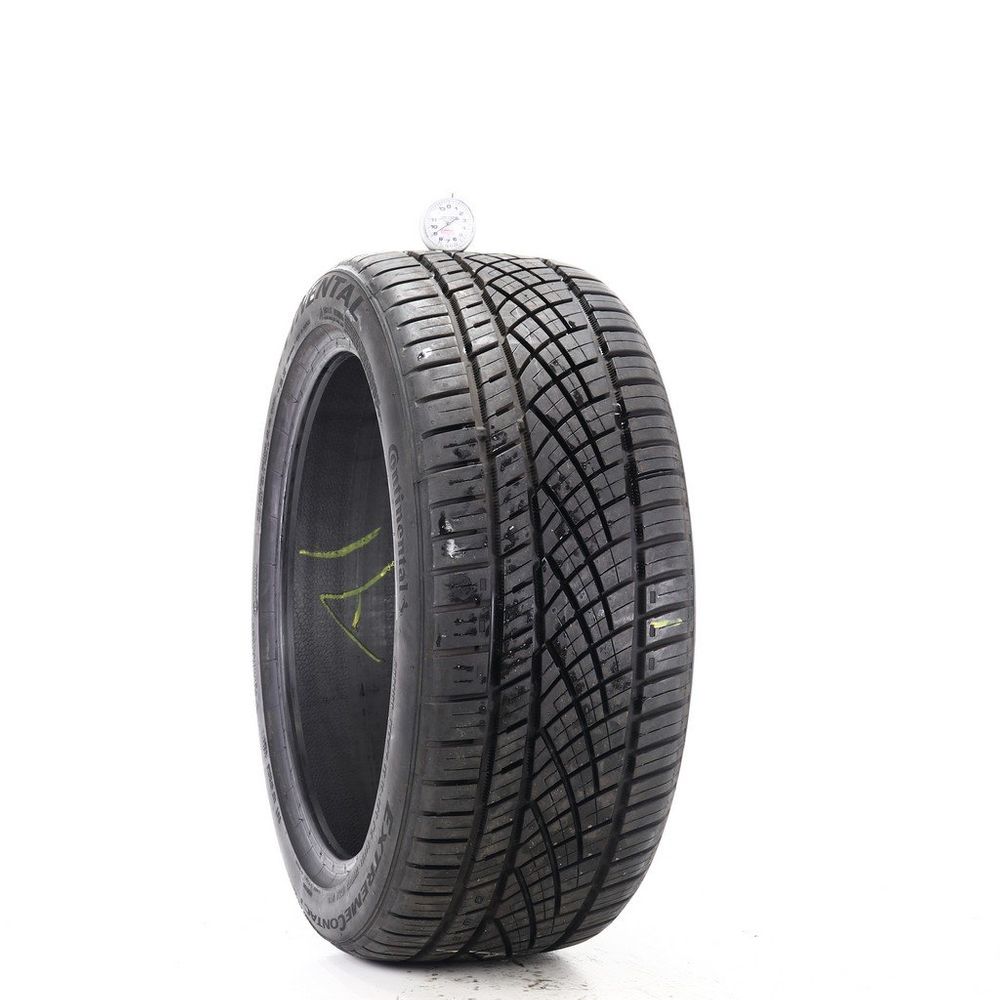 Set of (2) Used 245/40ZR18 Continental ExtremeContact DWS06 Plus 97Y - 9-9.5/32 - Image 1