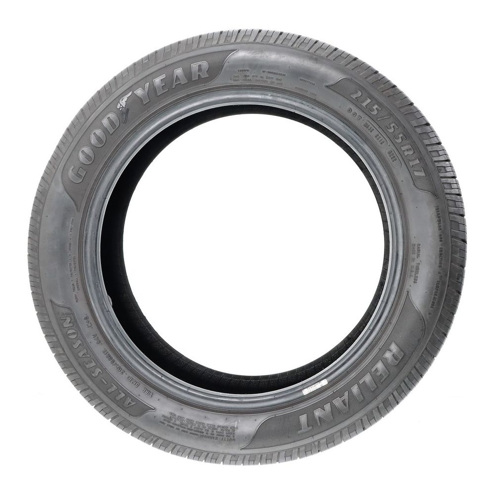 Set of (4) Used 215/55R17 Goodyear Reliant All-season 94V - 7-8.5/32 - Image 3
