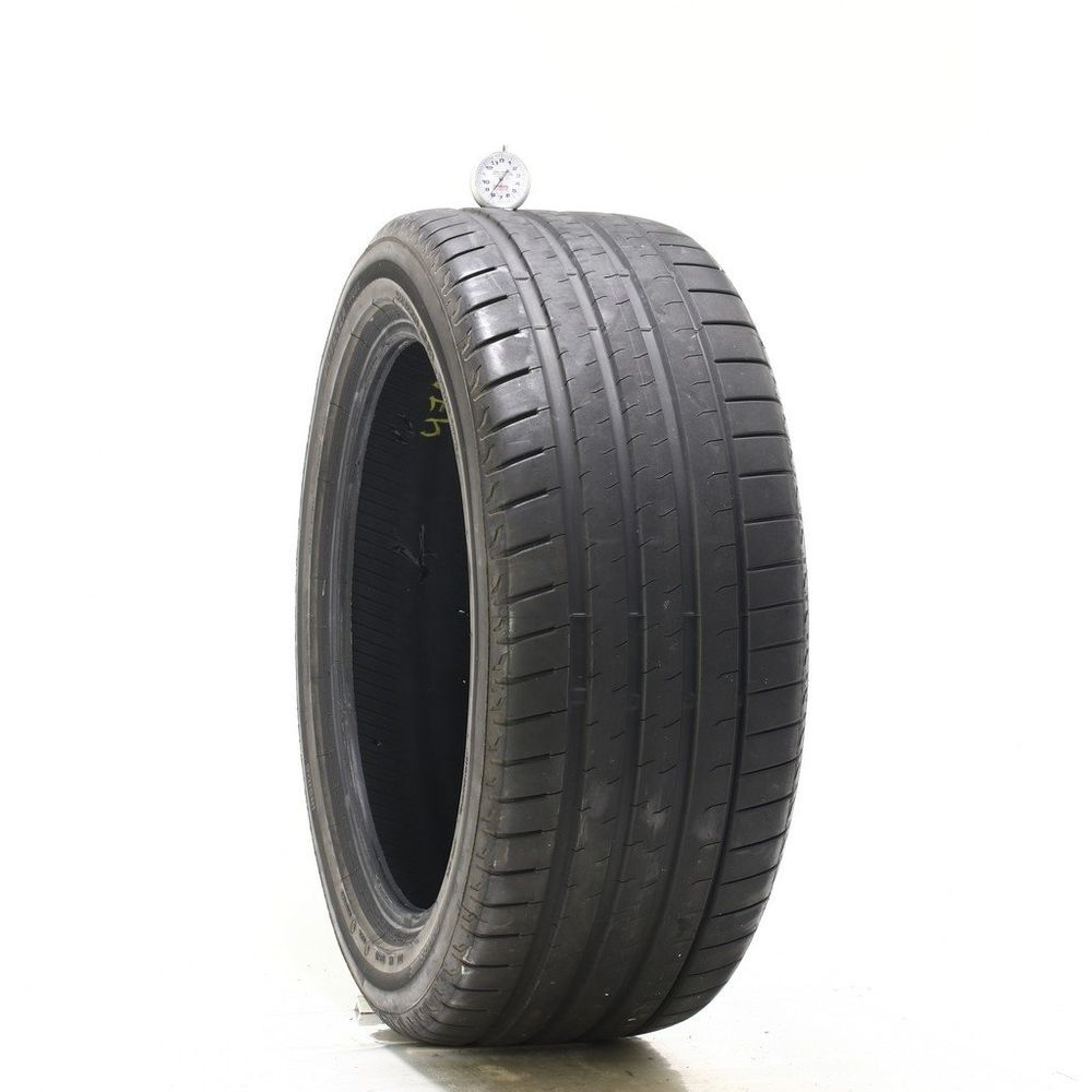 Set of (2) Used 255/45ZR19 Bridgestone Potenza Sport 104Y - 7.5-8/32 - Image 4