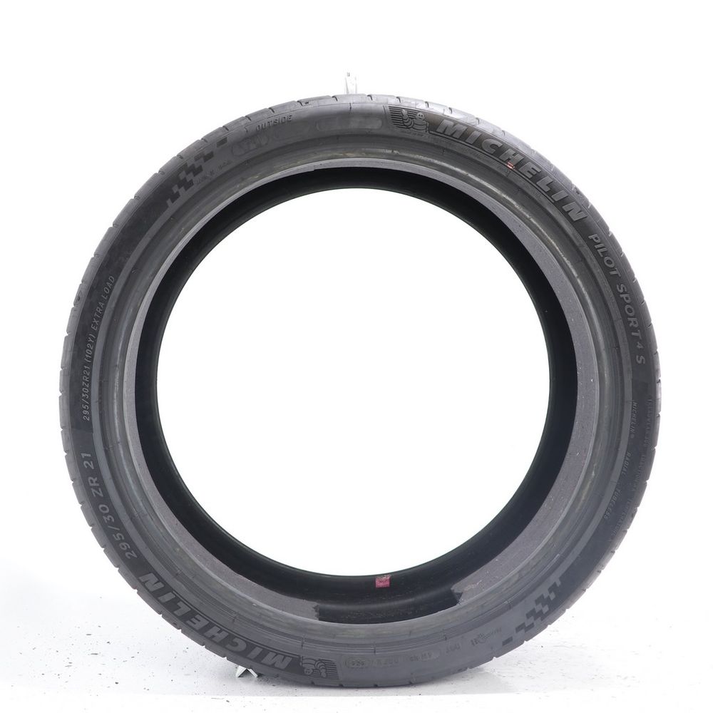 Used 295/30ZR21 Michelin Pilot Sport 4 S T1 Acoustic 102Y - 7/32 - Image 3