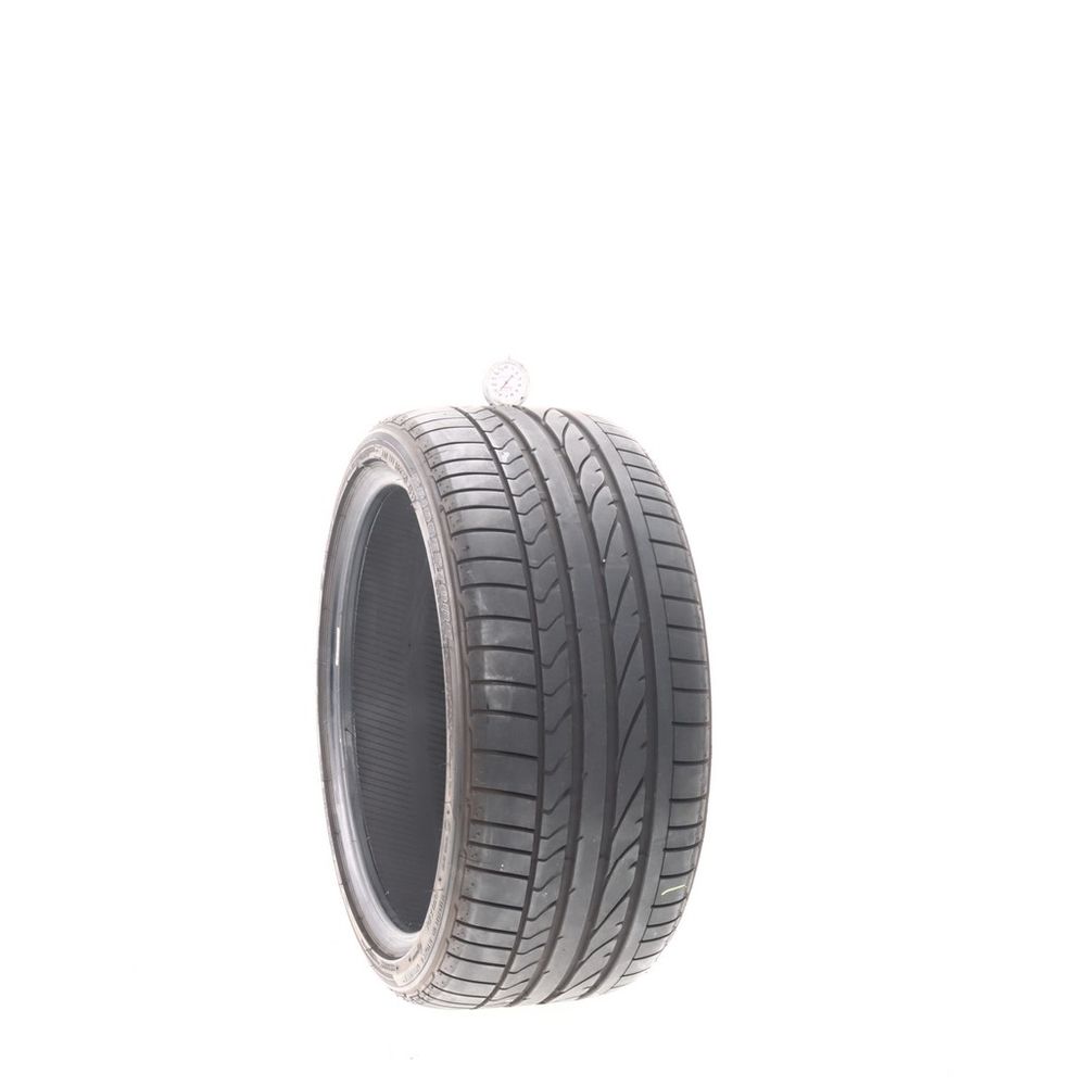 Set of (2) Used 245/35R18 Bridgestone Potenza RE050A RFT 88Y - 7.5-8.5/32 - Image 4