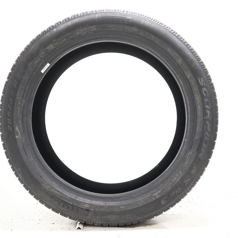 Set of (2) Used 285/45R22 Pirelli Scorpion AS Plus 3 114H - 10-11/32 - Image 6