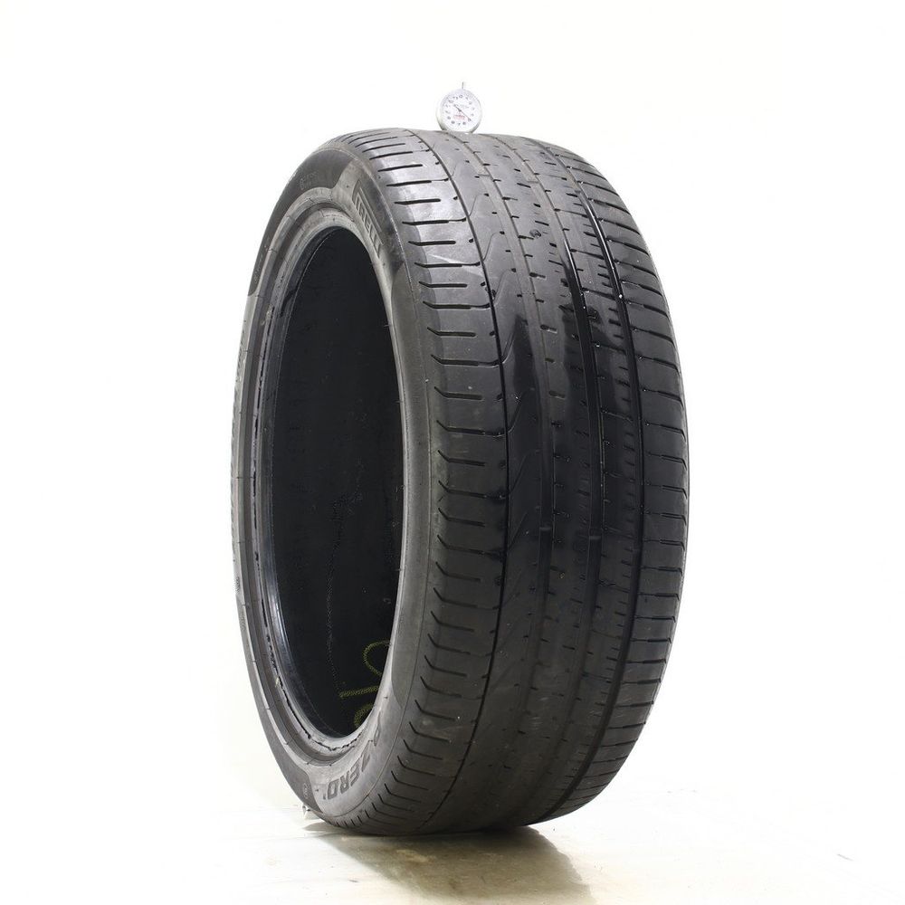 Set of (2) Used 285/40ZR22 Pirelli P Zero B1 110Y - 4.5-5/32 - Image 1