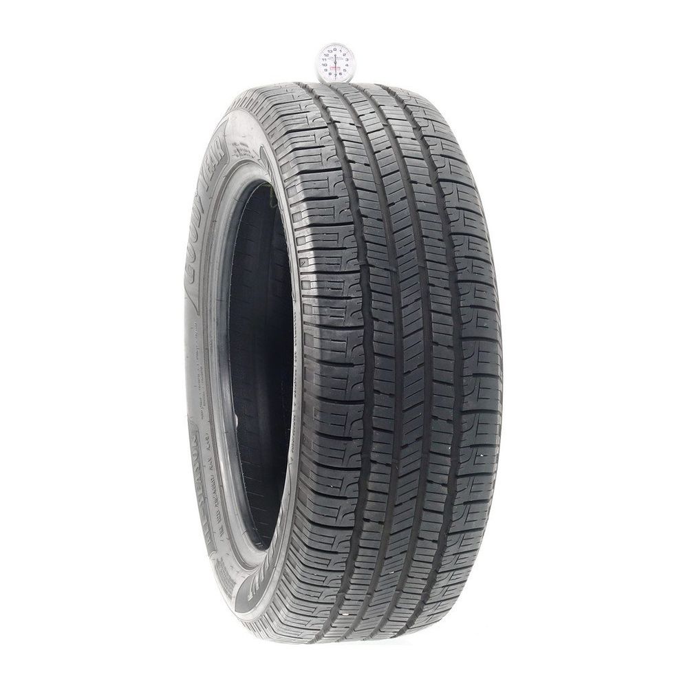 Set of (2) Used 215/55R17 Goodyear Reliant All-season 94V - 7-7.5/32 - Image 1