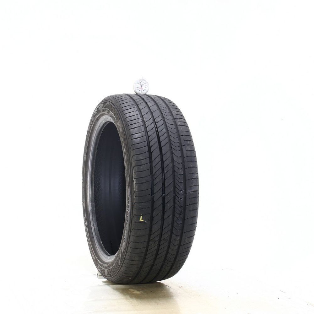 Set of (2) Used 215/45ZR17 Kumho Majesty 9 Solus TA91 91W - 6-7.5/32 - Image 1