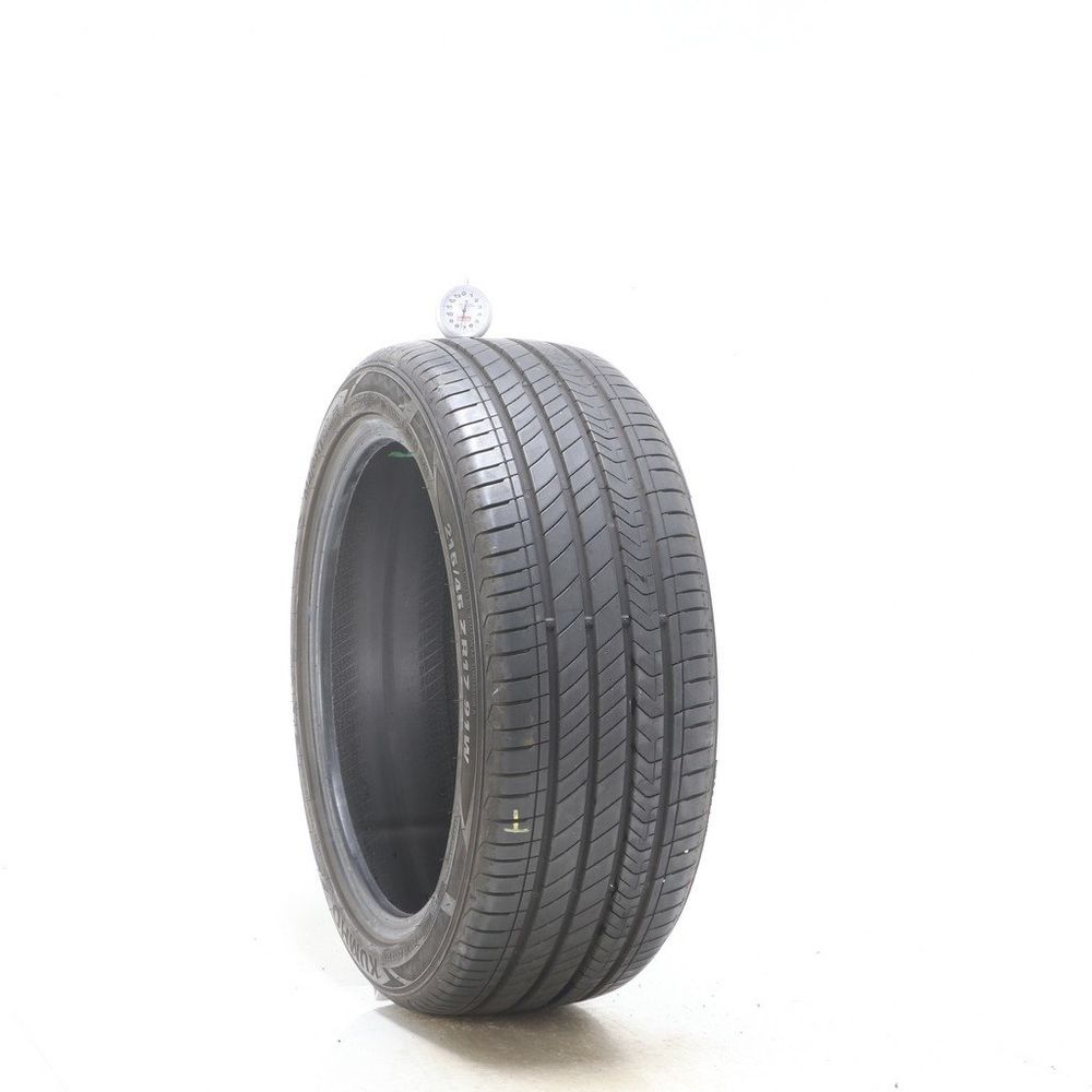 Set of (2) Used 215/45ZR17 Kumho Majesty 9 Solus TA91 91W - 6-7.5/32 - Image 4