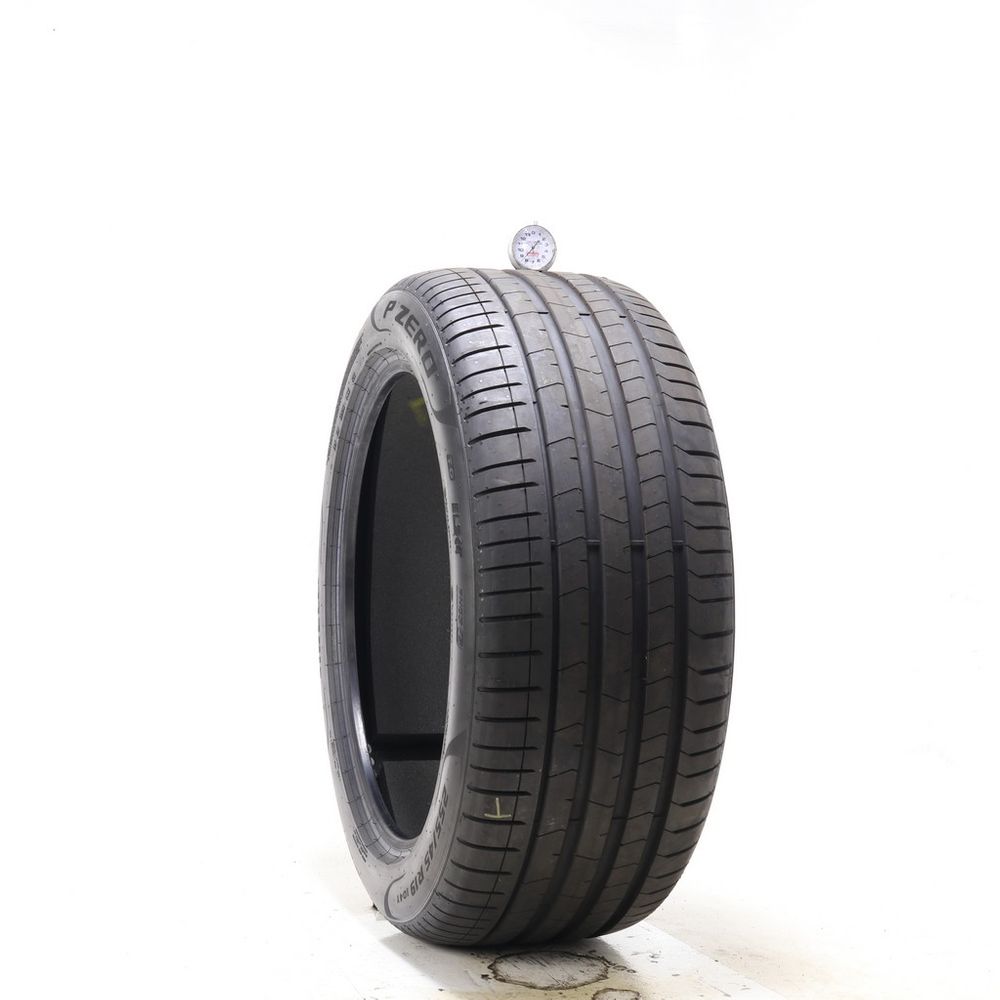 Set of (2) Used 255/45R19 Pirelli P Zero PZ4 TO Elect PNCS 104Y - 7-8.5/32 - Image 4