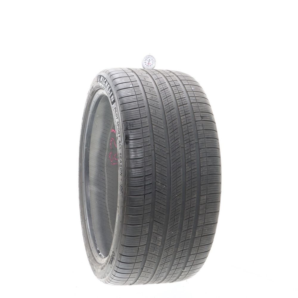 Set of (2) Used 295/35R22 Michelin Pilot Sport All Season 4 NEO 108V - 7.5-8/32 - Image 1