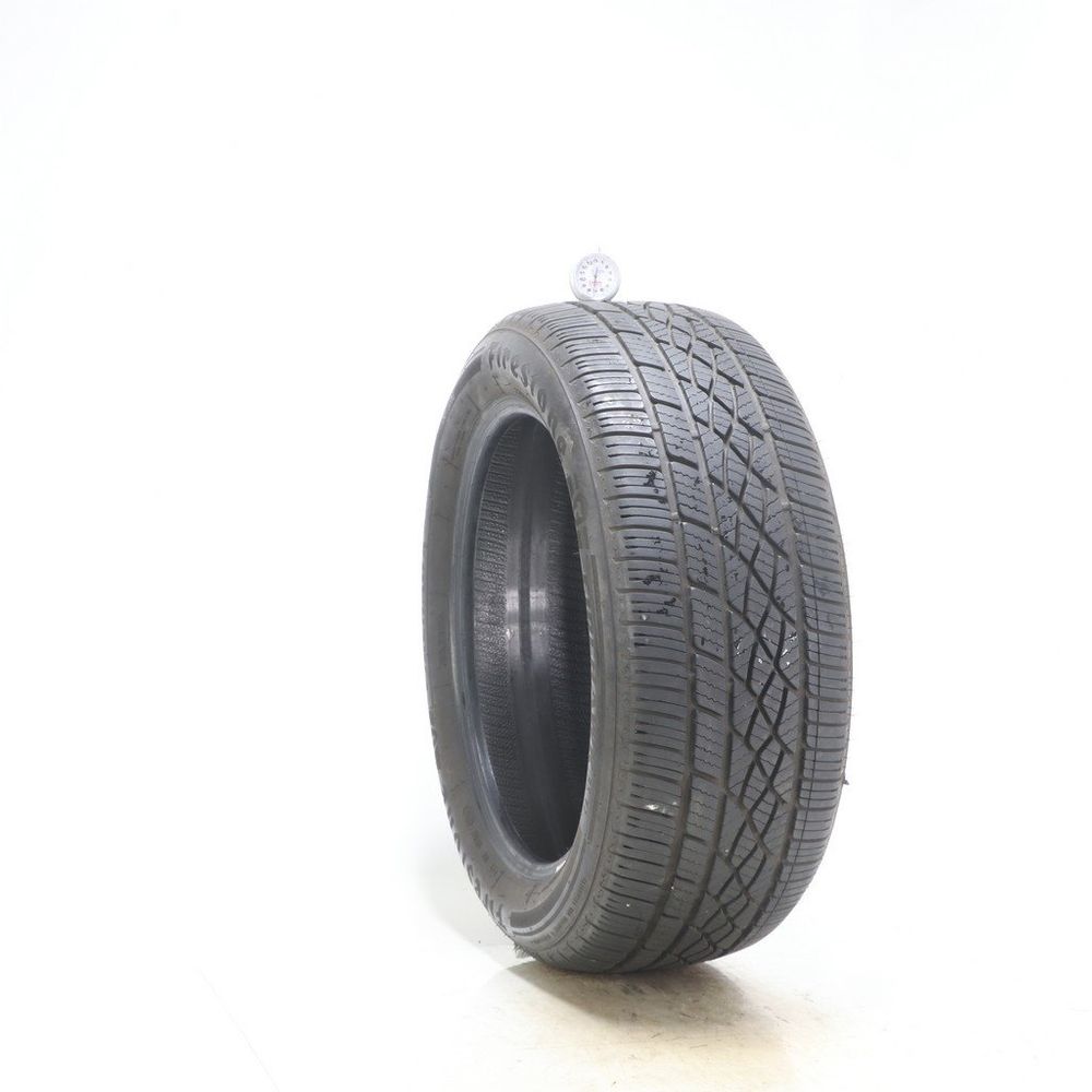 Set of (2) Used 235/50R18 Firestone Firehawk AS V2 97W - 7-8/32 - Image 1