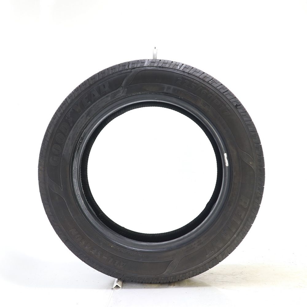 Set of (4) Used 225/60R17 Goodyear Reliant All-season 99V - 5.5-7/32 - Image 6