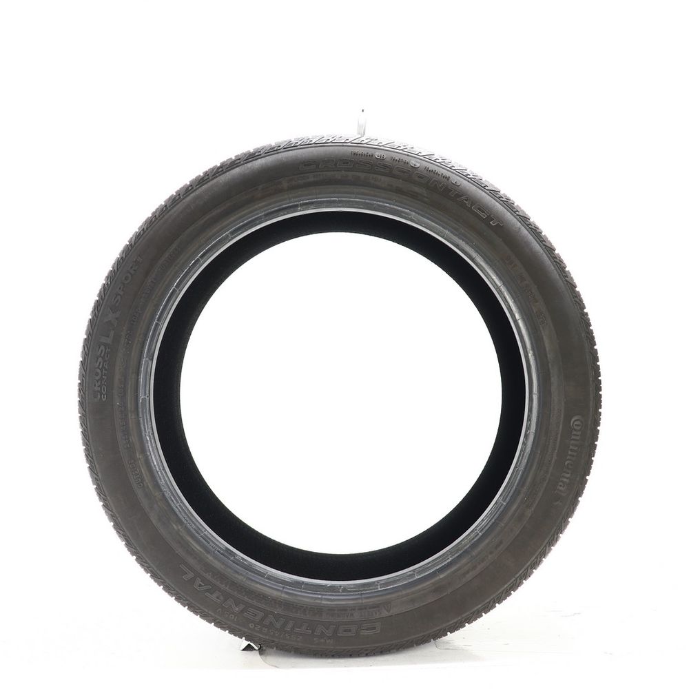 Set of (2) Used 255/45R20 Continental CrossContact LX Sport 105V - 5-5.5/32 - Image 3