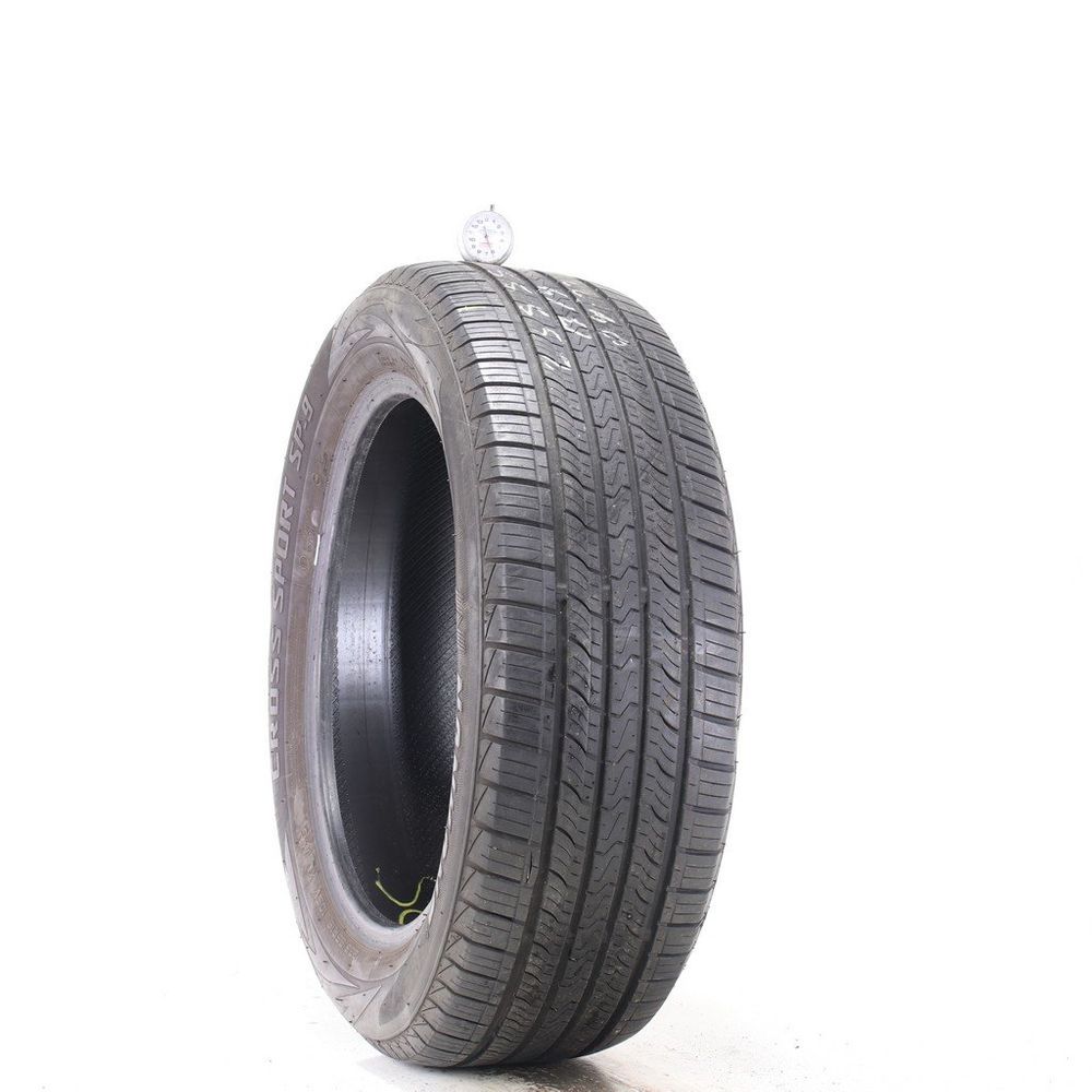 Set of (2) Used 235/55R19 Nankang SP-9 Cross Sport 105V - 6-7.5/32 - Image 1