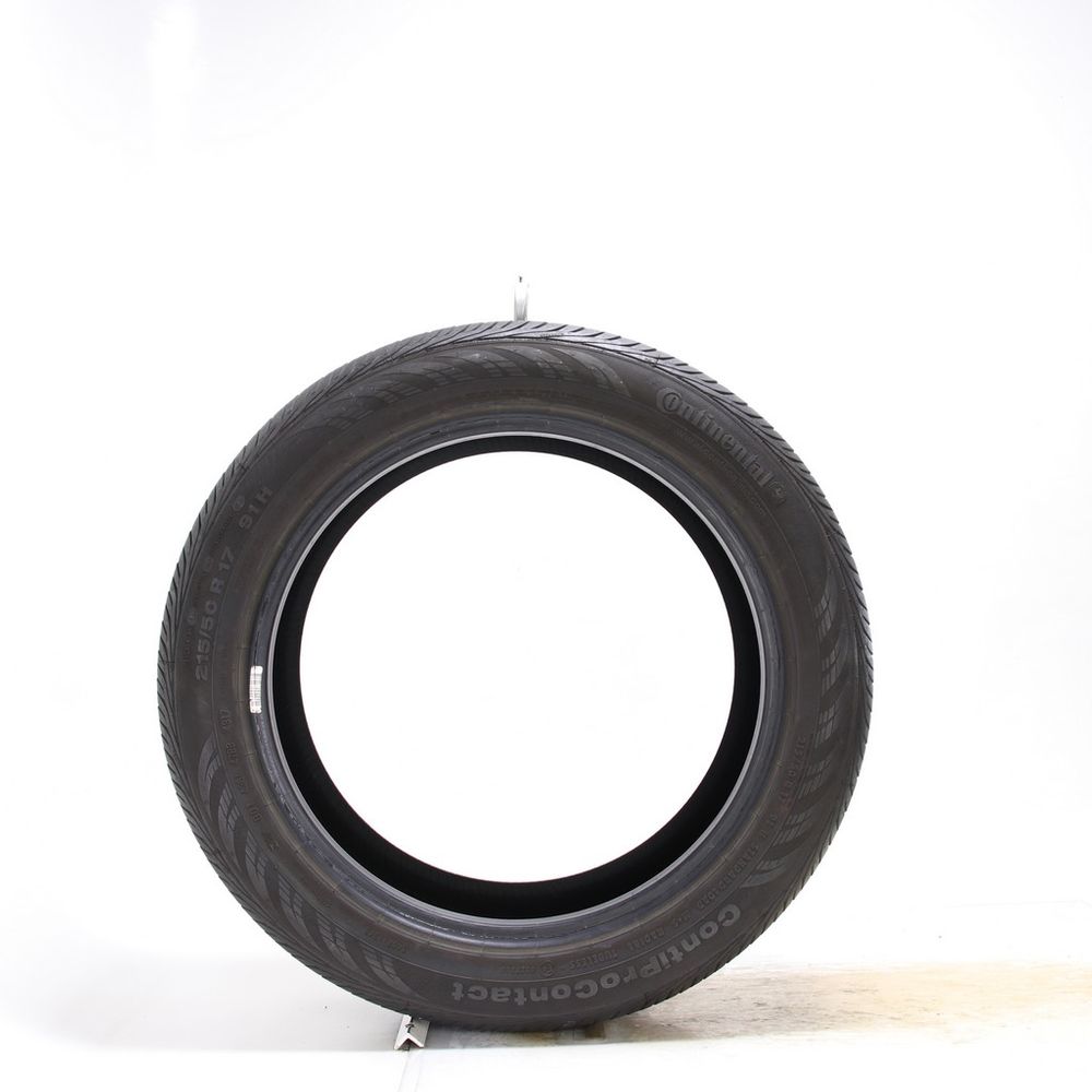 Set of (2) Used 215/50R17 Continental ContiProContact 91H - 7.5-8/32 - Image 6
