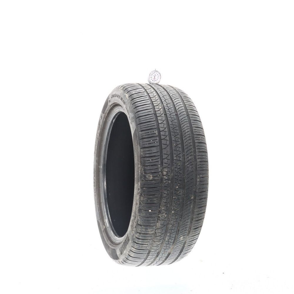 Used 245/45R18 Pirelli P Zero Run Flat 100H - 7/32 - Image 1