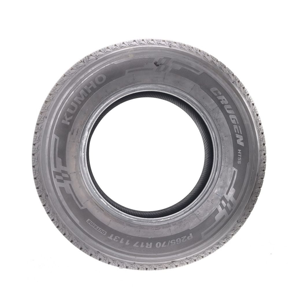 Set of (2) Driven Once 265/70R17 Kumho Crugen HT55 113T - 11.5/32 - Image 3