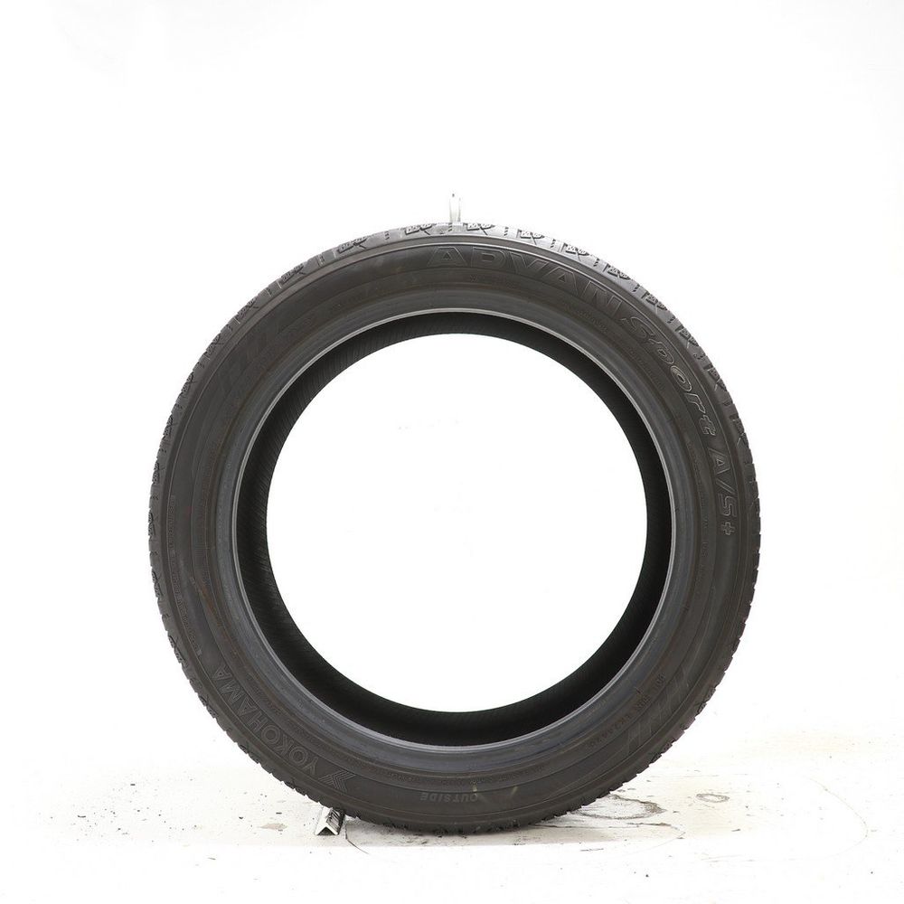 Set of (2) Used 245/45R19 Yokohama Advan Sport A/S Plus 102Y - 6.5-8/32 - Image 3