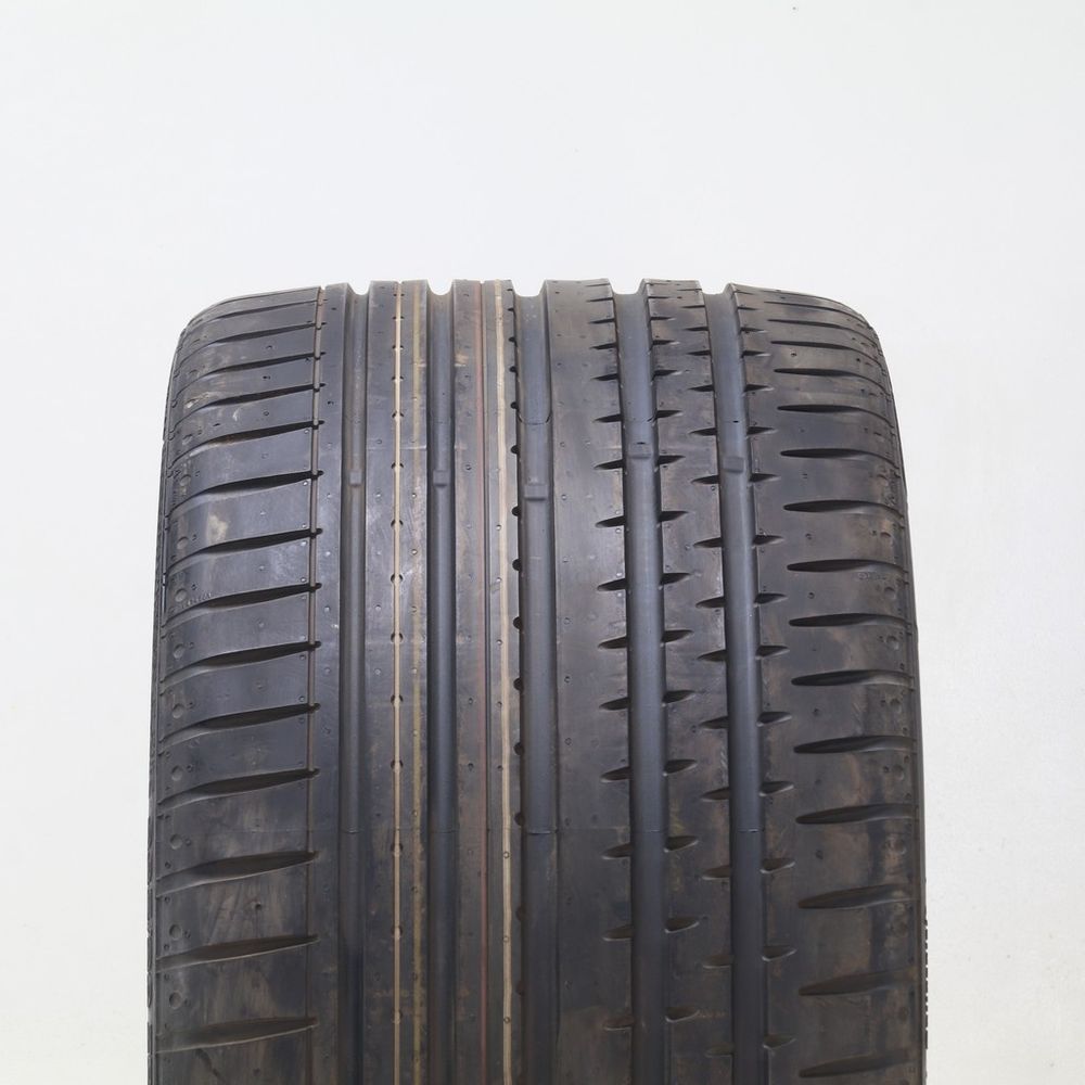 Set of (2) Driven Once 285/30ZR18 Continental SportContact 2 N2 1N/A - 9/32 - Image 2