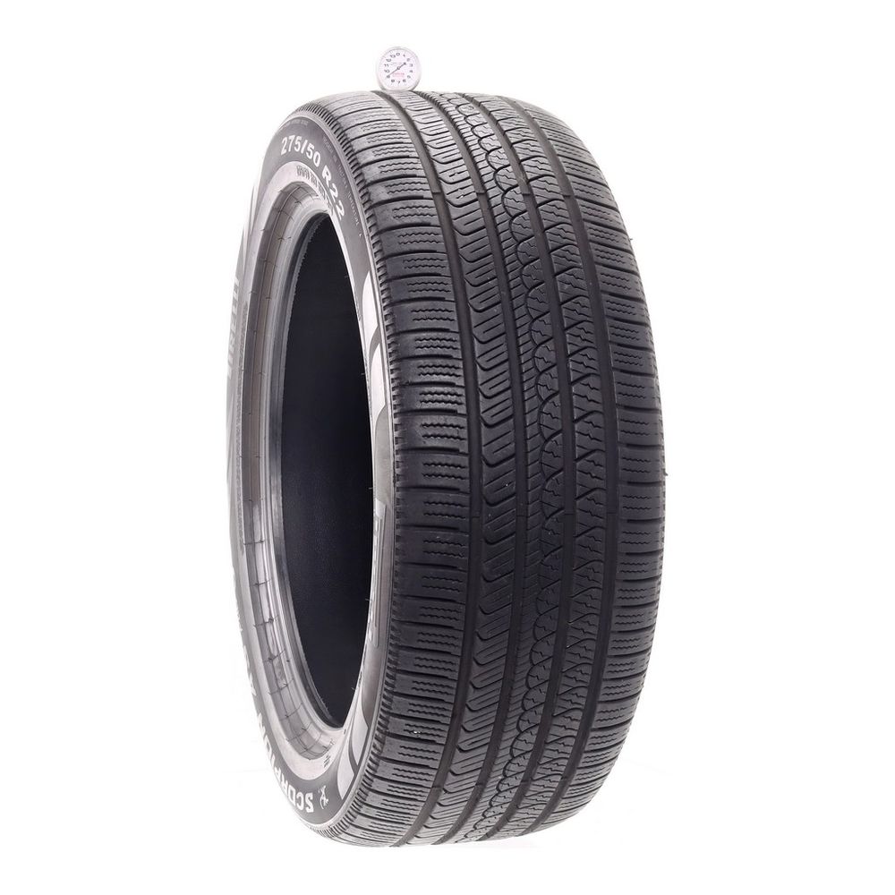 Set of (2) Used 275/50R22 Pirelli Scorpion AS Plus 3 111H - 7.5-9/32 - Image 4