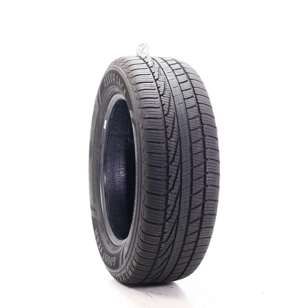 Set of (2) Used 255/60R19 Goodyear Assurance WeatherReady 109H - 6-7.5/32 - Image 4