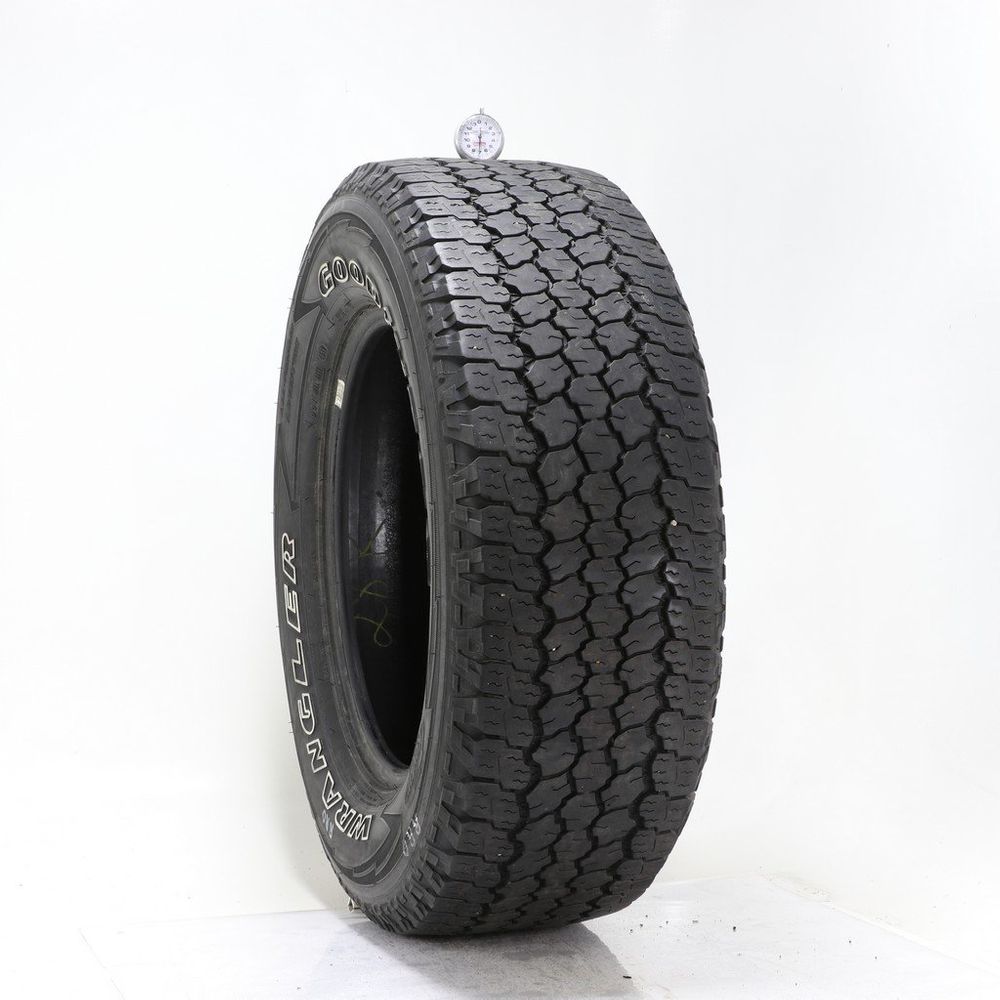 Set of (2) Used LT 275/65R18 Goodyear Wrangler All-Terrain Adventure Kevlar 113/110S C - 7-7.5/32 - Image 1