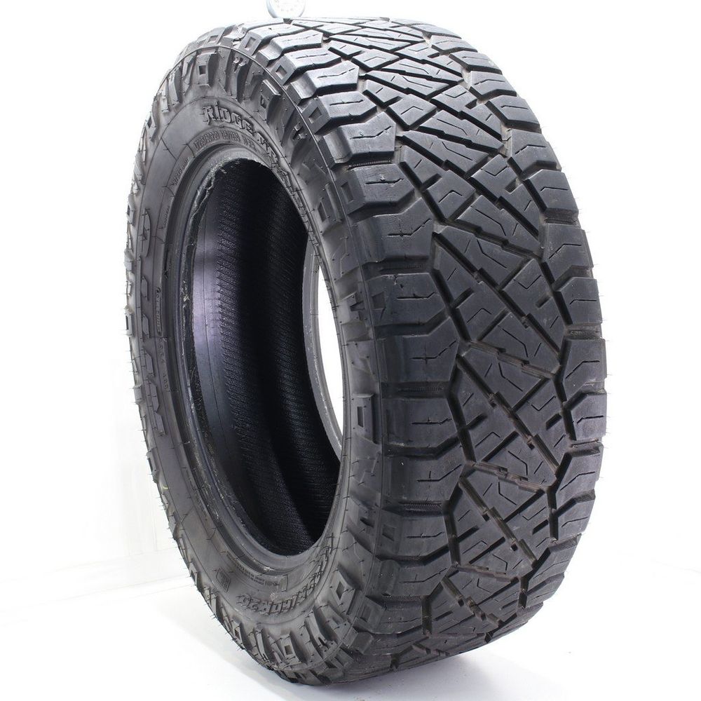 Set of (2) Used LT 295/60R20 Nitto Ridge Grappler 126/123Q - 10.5/32 - Image 1