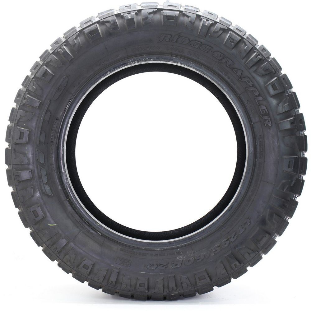 Set of (2) Used LT 295/60R20 Nitto Ridge Grappler 126/123Q - 10.5/32 - Image 3