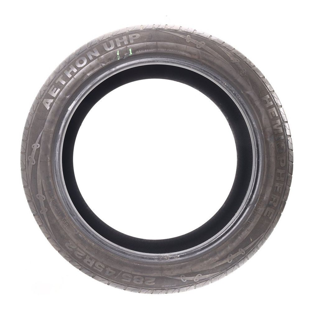 Used 285/45R22 Hemisphere Aethon UHP 114W - 7/32 - Image 3