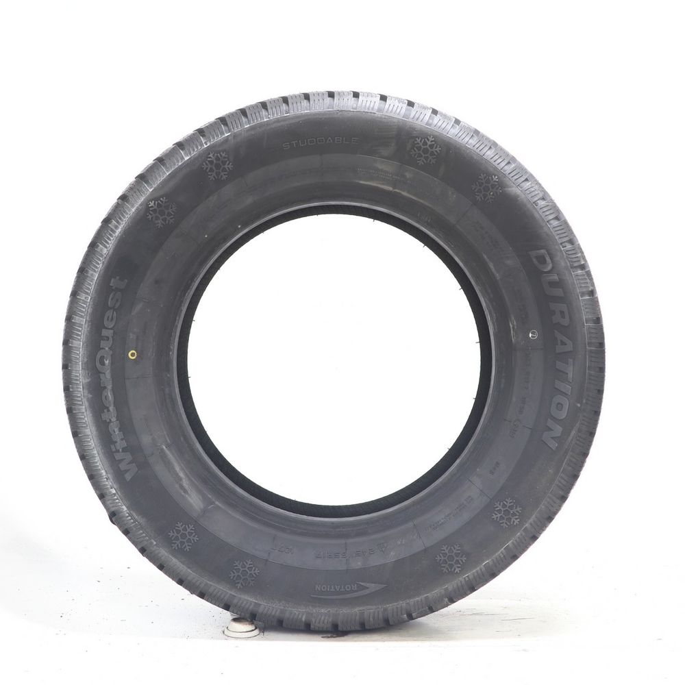 Set of (2) Driven Once 245/65R17 Duration WinterQuest Studdable 107T - 12/32 - Image 3