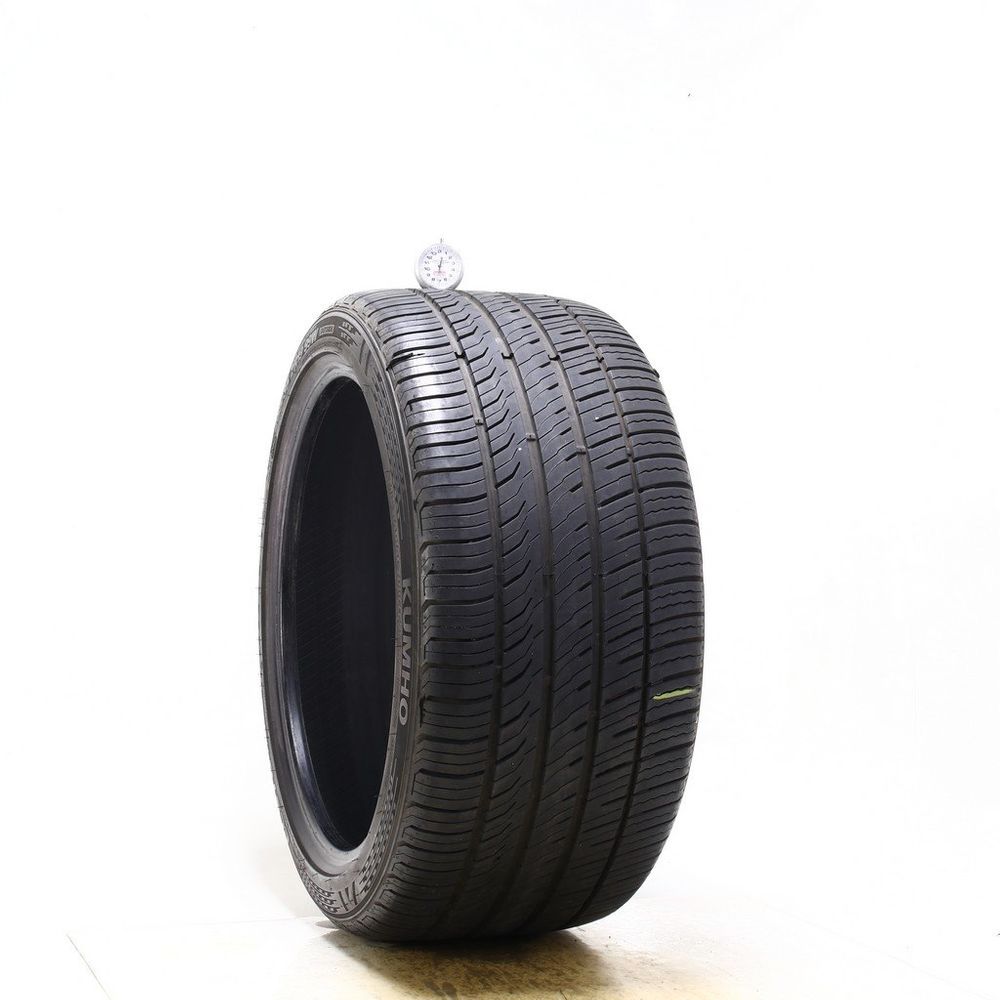 Set of (2) Used 285/35ZR19 Kumho Ecsta PA51 99W - 7-7.5/32 - Image 1