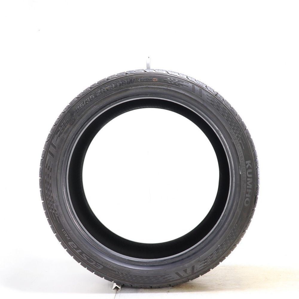 Set of (2) Used 285/35ZR19 Kumho Ecsta PA51 99W - 7-7.5/32 - Image 3