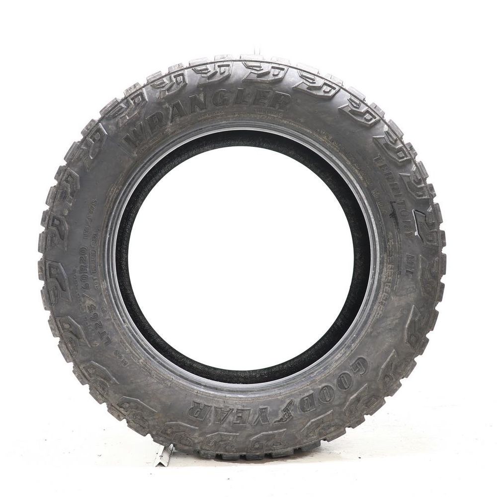 Set of (2) Used LT 265/60R20 Goodyear Wrangler Territory MT 110/107S C - 11-11.5/32 - Image 6