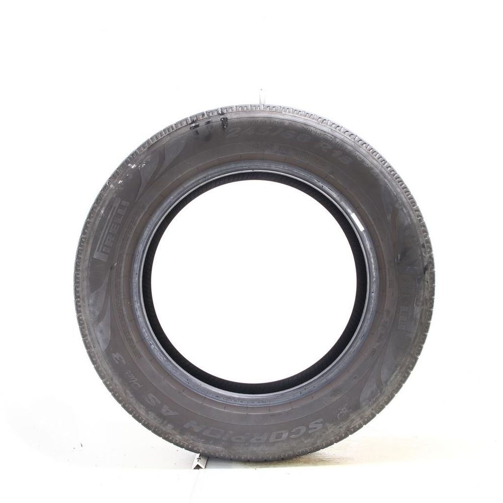 Set of (2) Used 245/60R18 Pirelli Scorpion AS Plus 3 105H - 8.5/32 - Image 3